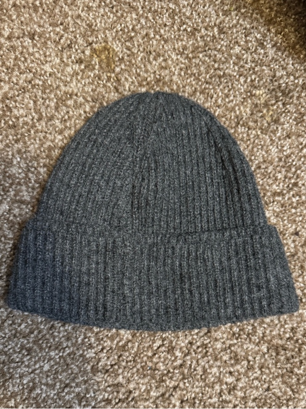 Upcycled Ribbed Knit Beanie - Picture 4 of 4